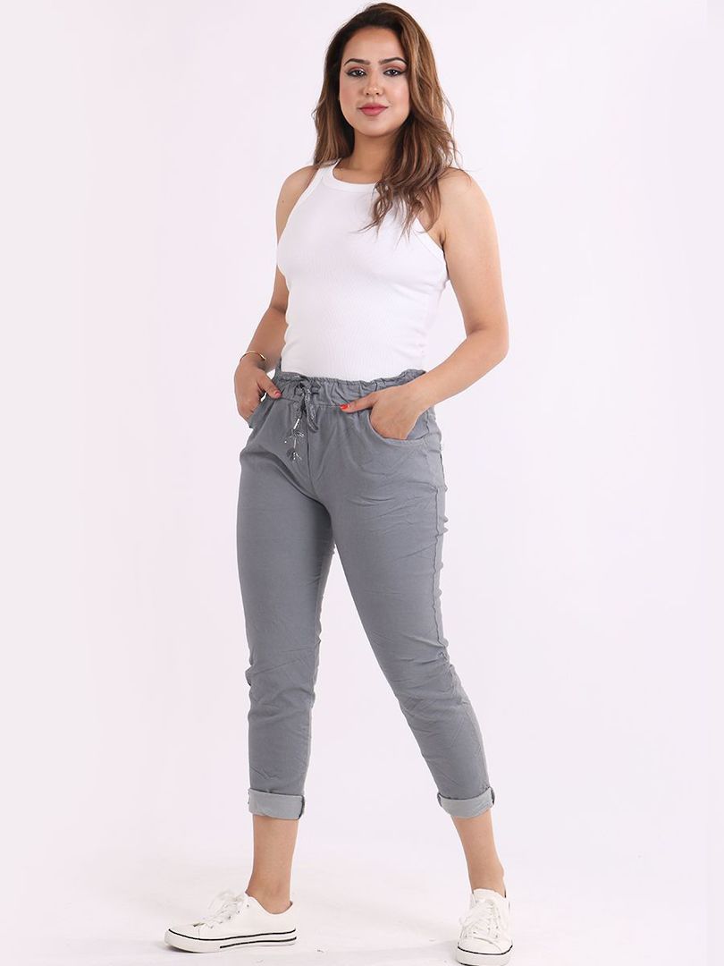 Riley Trousers Light Grey 14-18 image 0